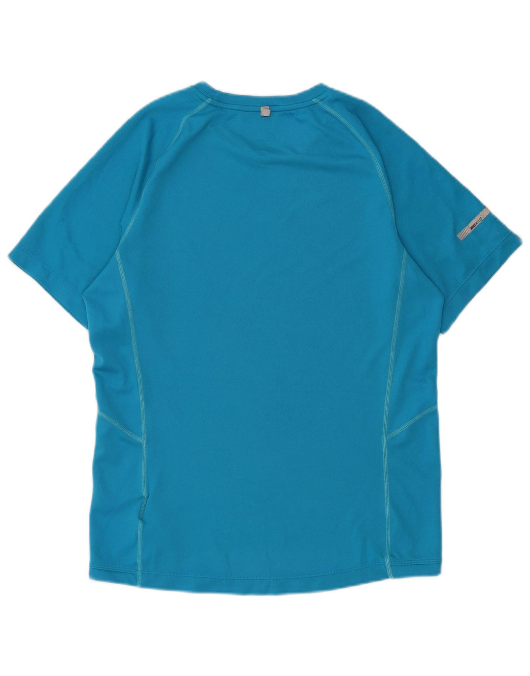 Nike Herren Dri Fit T-Shirt Top Small Blau Polyester