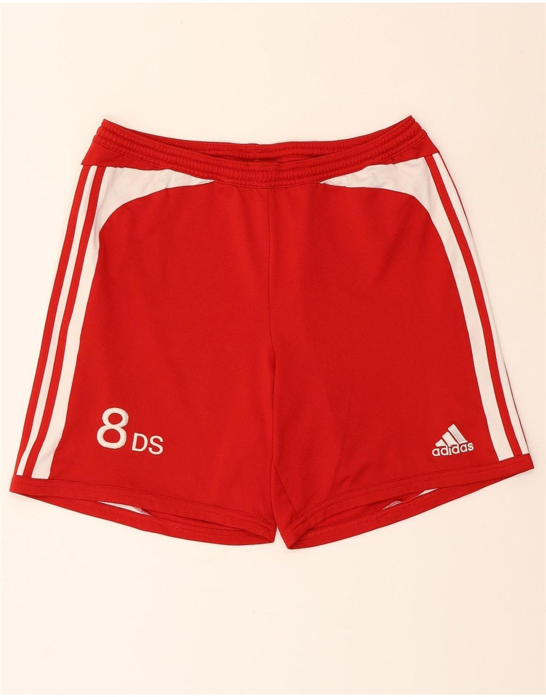 ADIDAS Mens Climalite Sport Shorts XL  Red Colourblock Polyester Vintage Adidas and Second-Hand Adidas from Messina Hembry 
