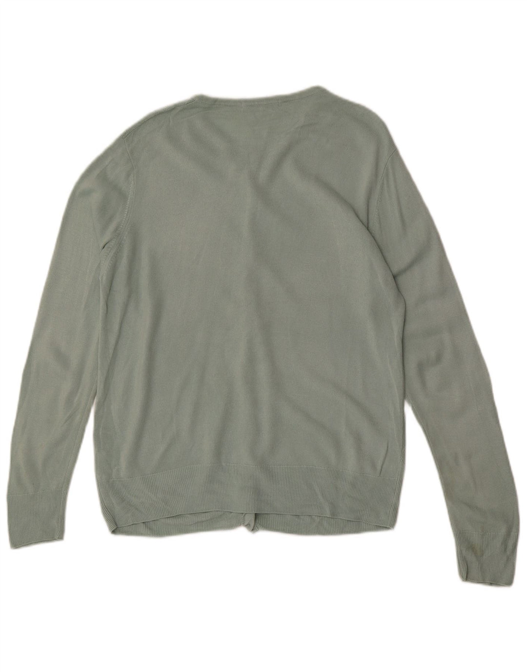 Marks & Spencer Damen-Cardigan-Pullover UK 16 Large Grün Argyle/Diamant