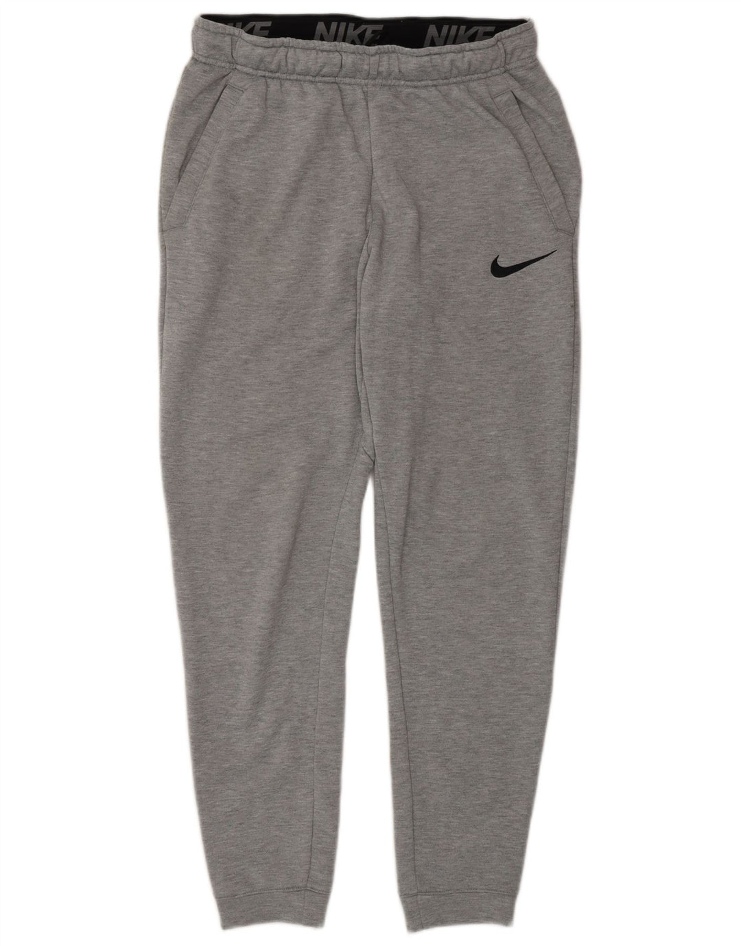 Nike Herren-Trainingshose, Jogginghose, Größe S, grau, Polyester