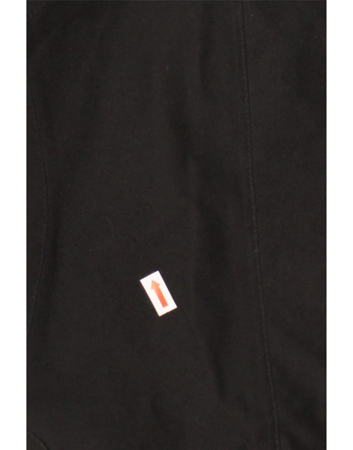 JACK WOLFSKIN Womens Windbreaker Coat UK 18/20 XL Black Polyester Vintage Jack Wolfskin and Second-Hand Jack Wolfskin from Messina Hembry 