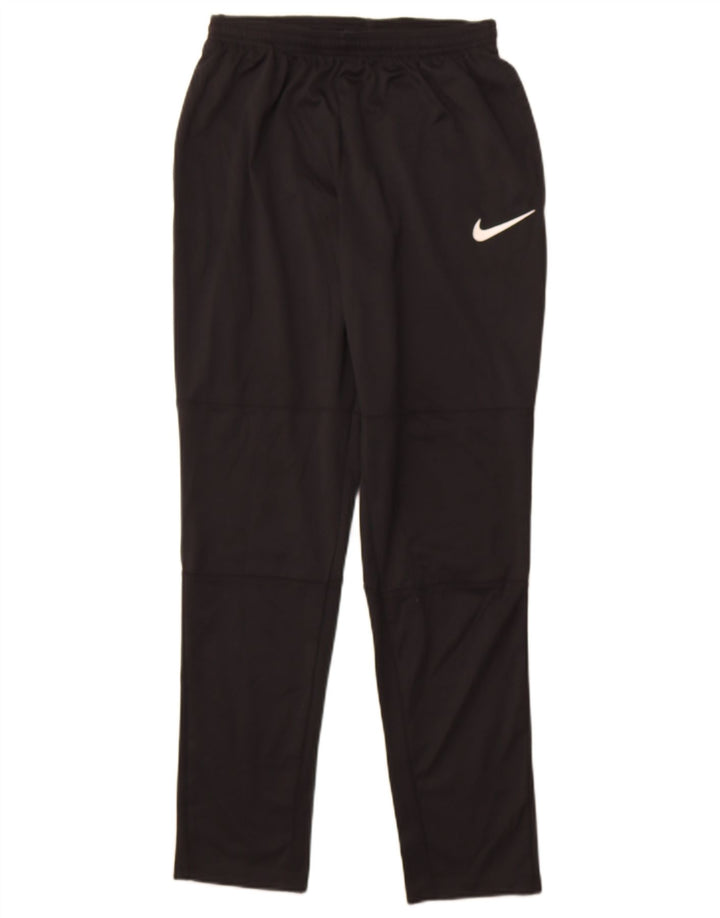 NIKE Womens Tracksuit Trousers UK 14 Medium  Black Polyester