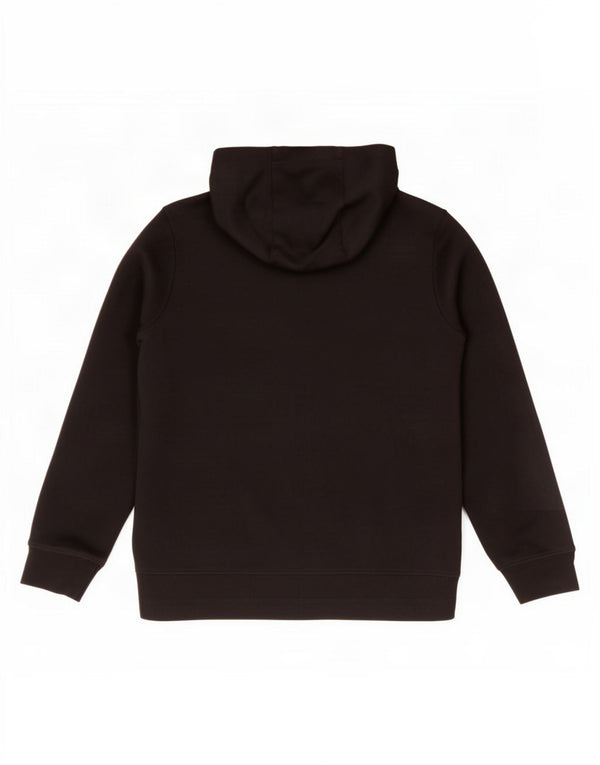 Nike Jungen-Kapuzenpullover mit grafischem Reißverschluss, 8–9 Jahre, Größe S, Schwarz, Farbblock