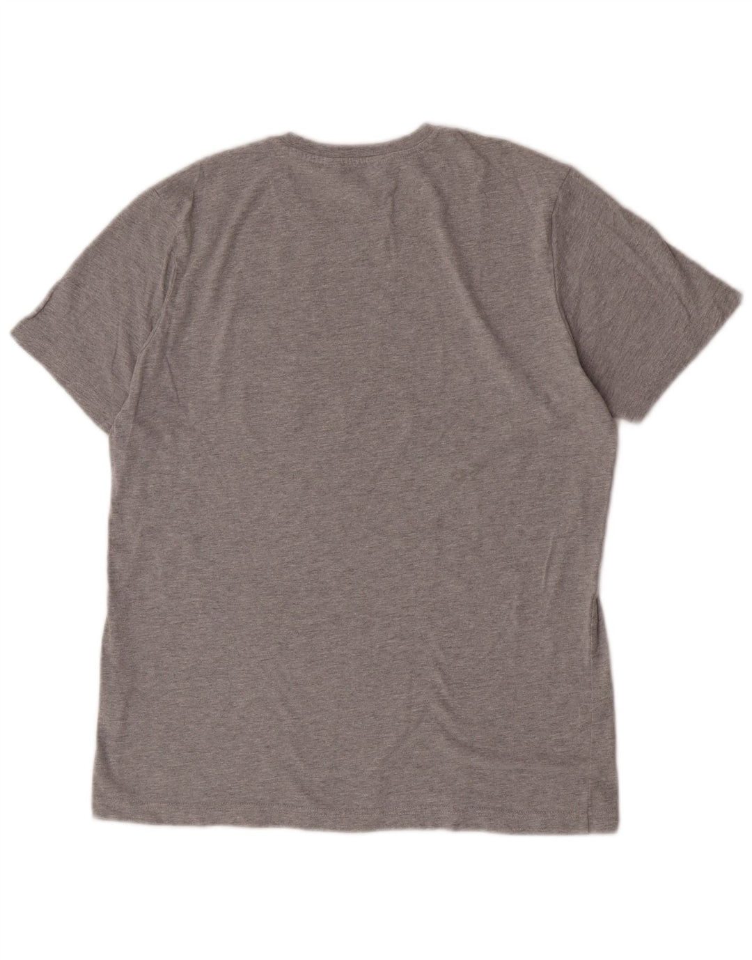 Crew Clothing Herren-T-Shirt aus mittelgrauer Baumwolle
