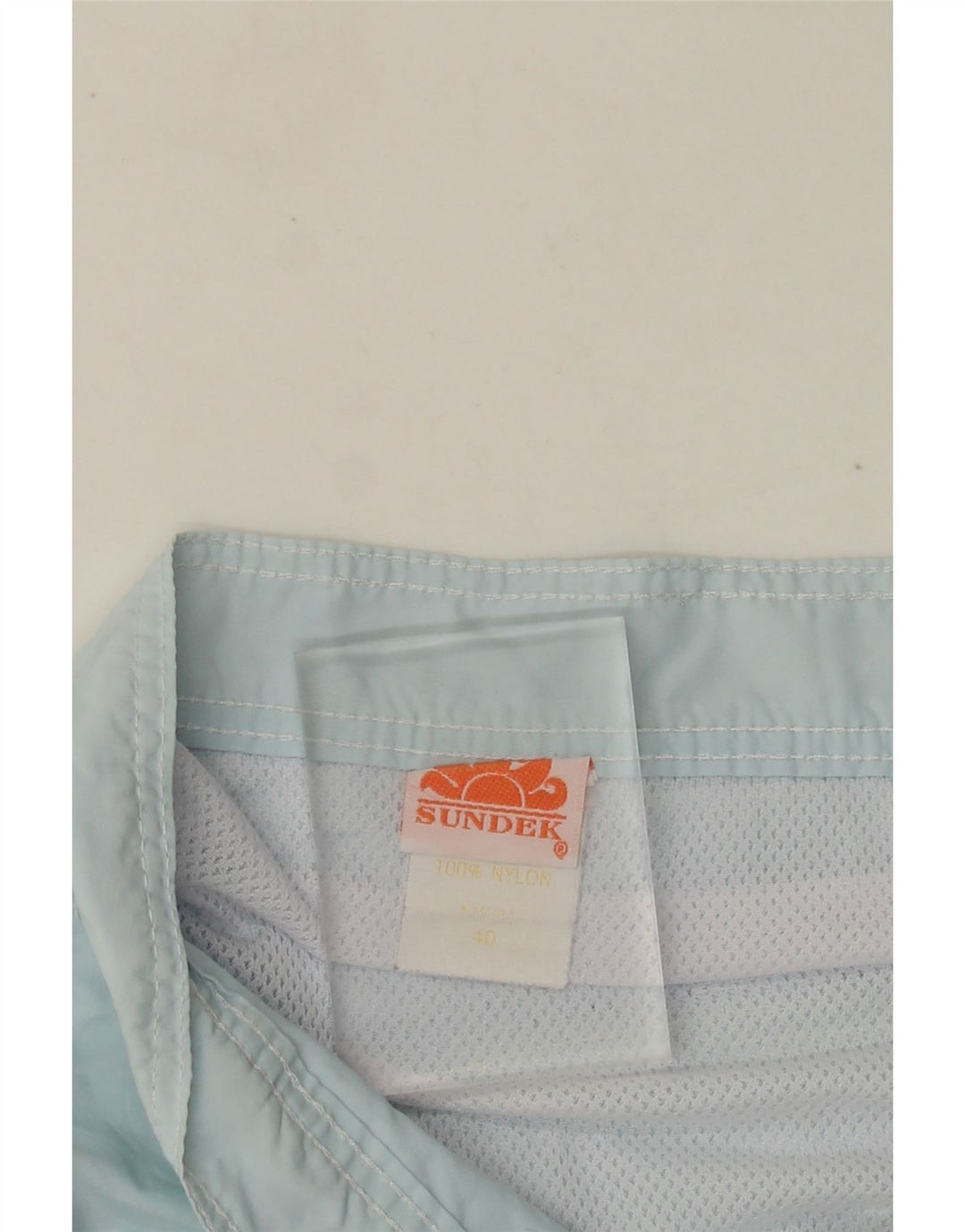 Sundek Herren-Badeshorts XL, blaues Nylon