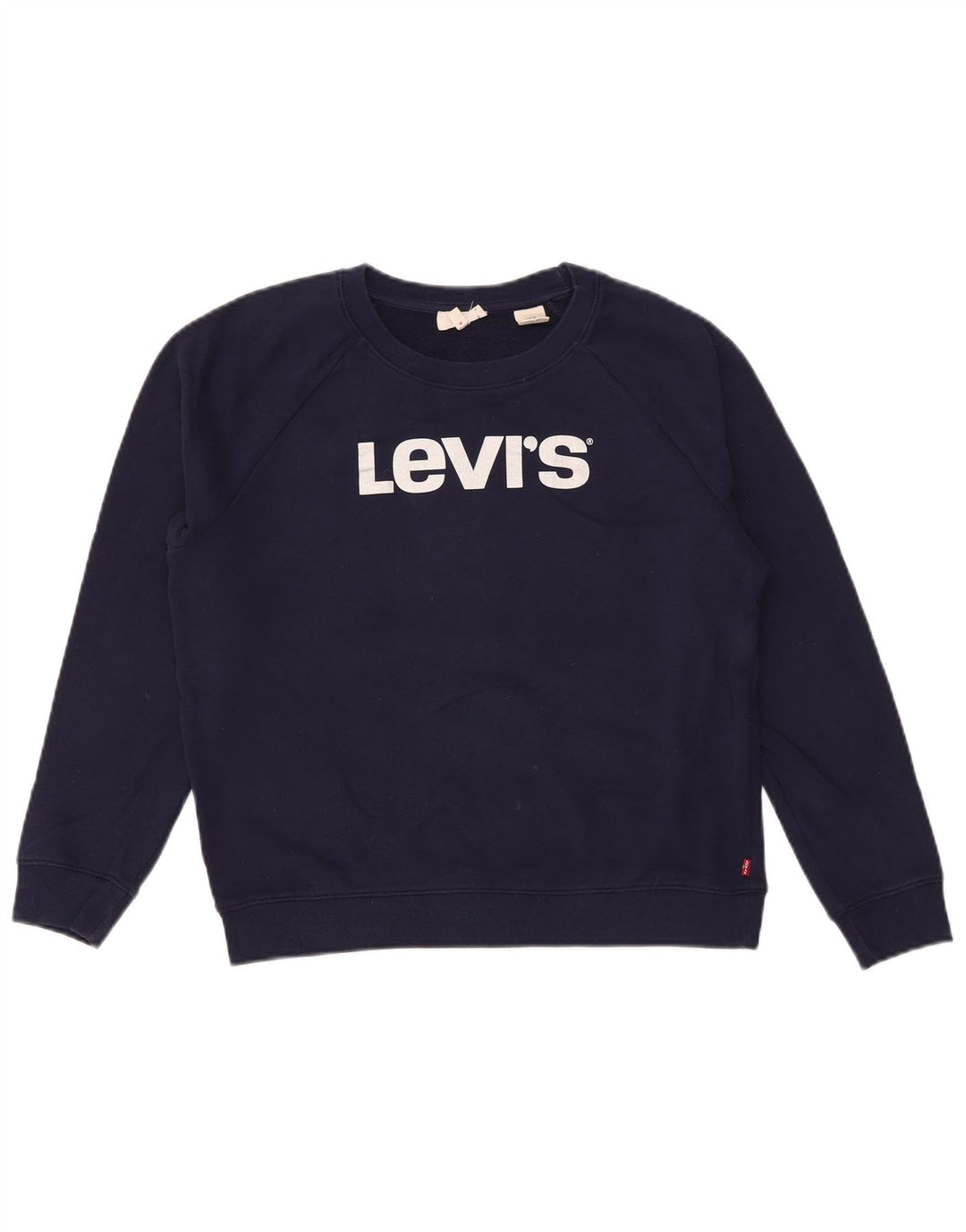 Levi's Damen-Sweatshirt mit Grafik-Übergröße, Gr. 10, Marineblau