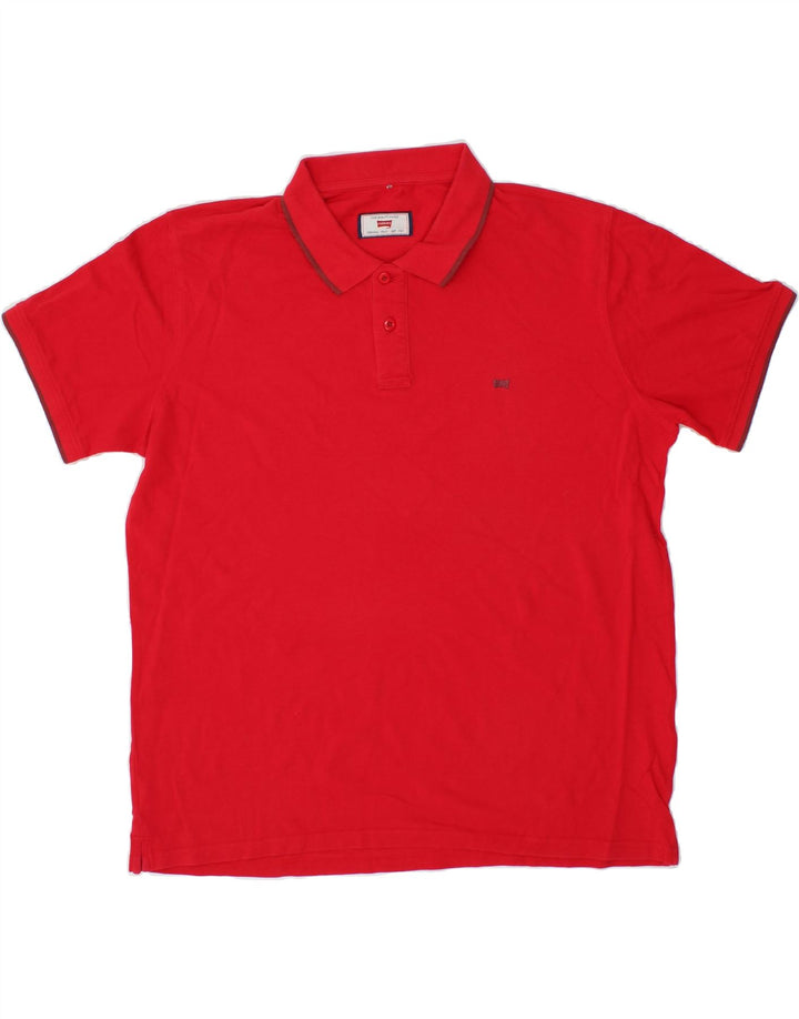 CARRERA Mens Polo Shirt Large Red Vintage Carrera and Second-Hand Carrera from Messina Hembry 