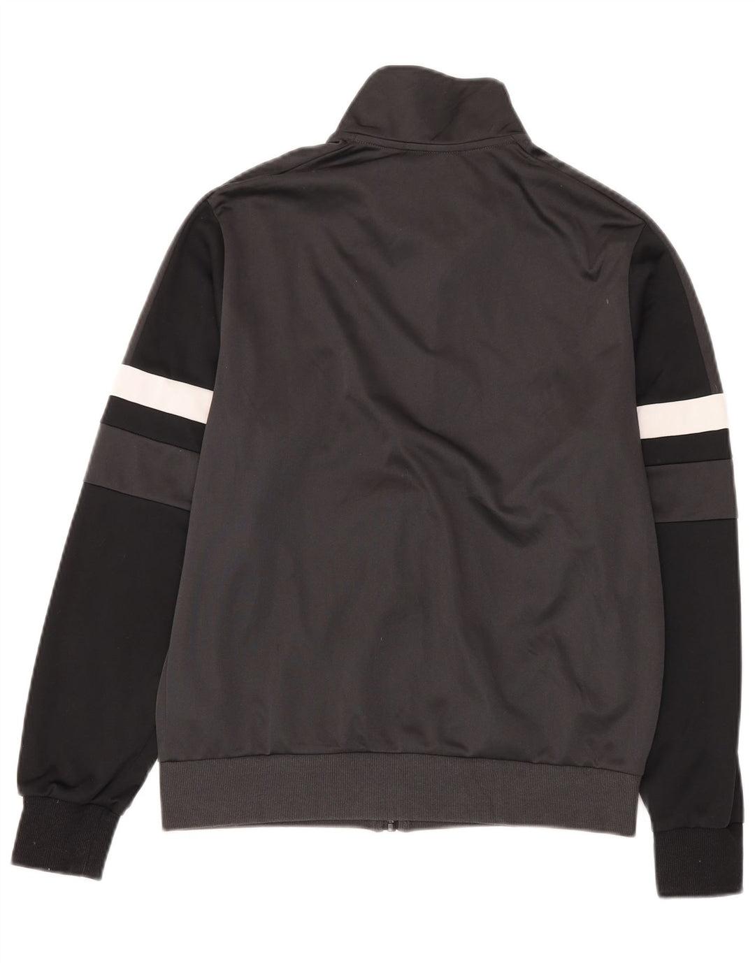 Lotto Herren-Trainingsanzugoberteil, Jacke, Größe S, Schwarz, Farbblock-Polyester