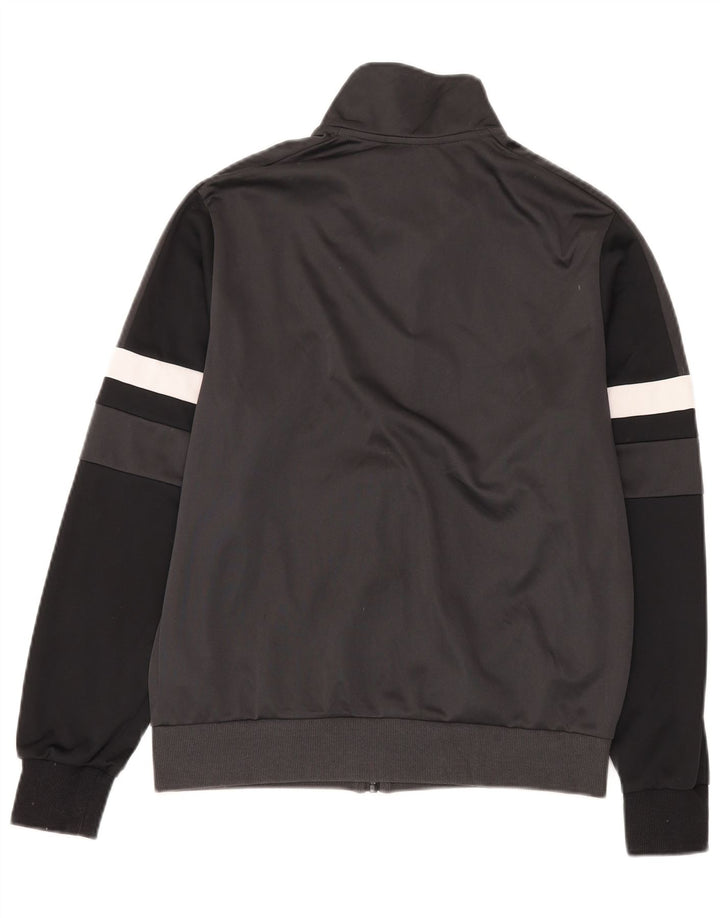 Lotto Herren-Trainingsanzugoberteil, Jacke, Größe S, Schwarz, Farbblock-Polyester