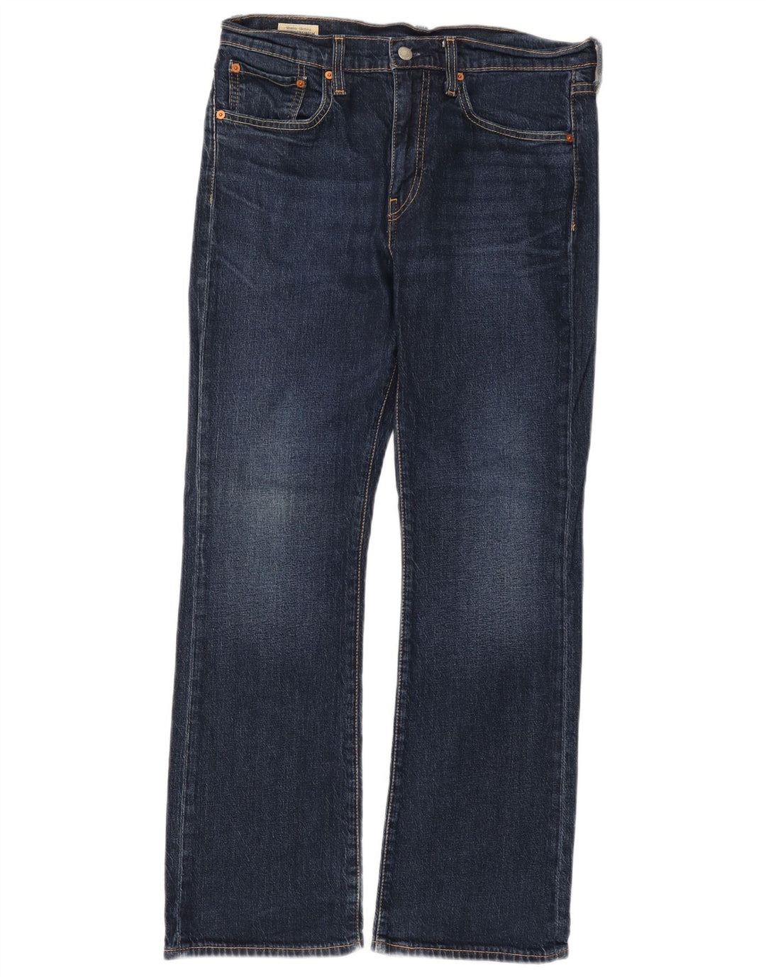 Levi's Herren 527 Bootcut Jeans W32 L30 Marineblau Baumwolle