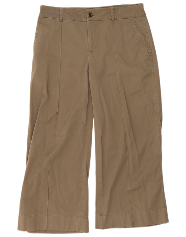 Ralph Lauren Damen Capri Chino Hose US 2 XS W30 L23 Khaki Baumwolle