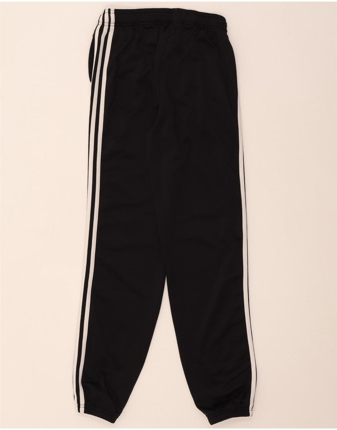Adidas Jungen-Trainingshose, Jogginghose, 13–14 Jahre, schwarzes Polyester