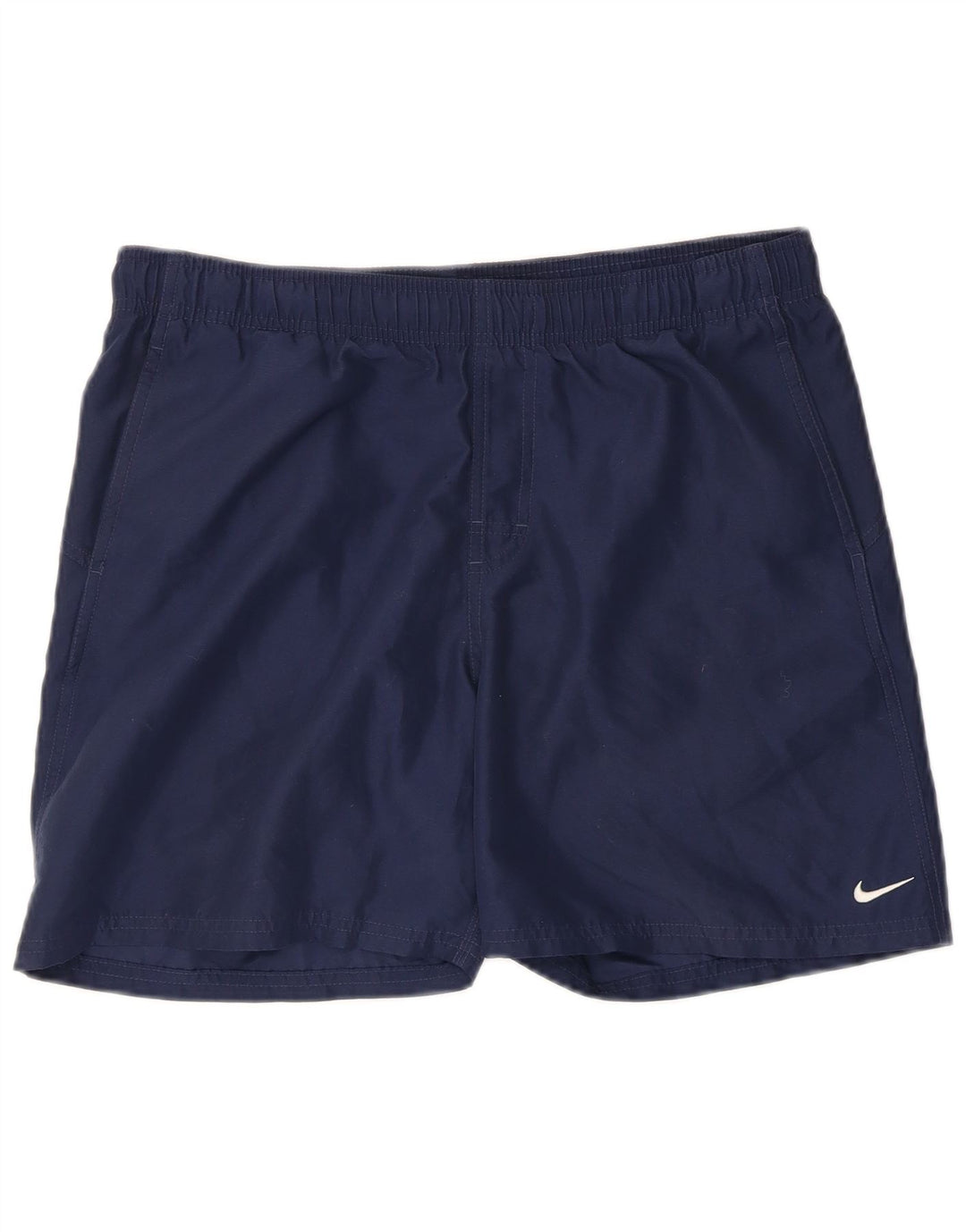 Nike Herren-Badeshorts mit Grafik, Größe S, Marineblau, Polyester