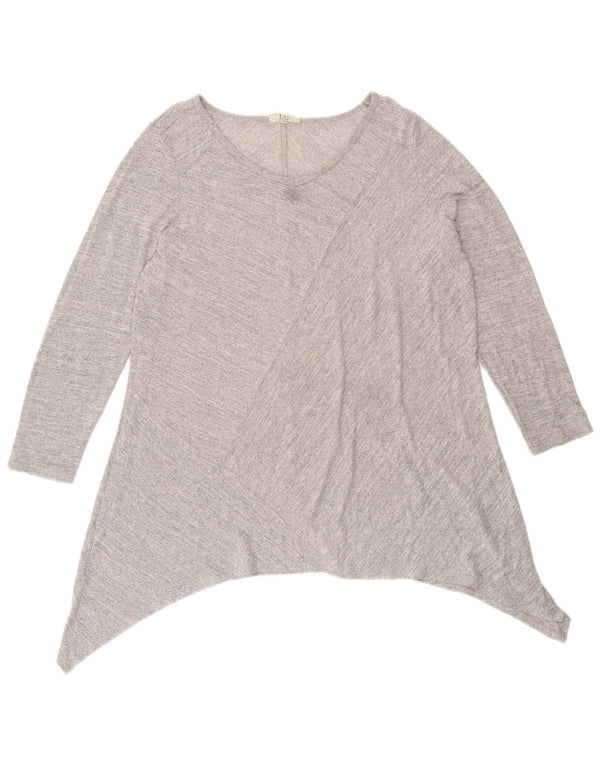 Marks & Spencer Damen Autograph Tunikakleid UK 22 3XL Grau meliert