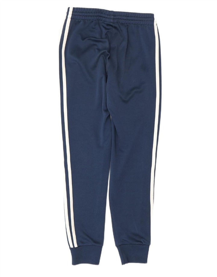ADIDAS Mens Tracksuit Trousers Joggers XS  Navy Blue Polyester