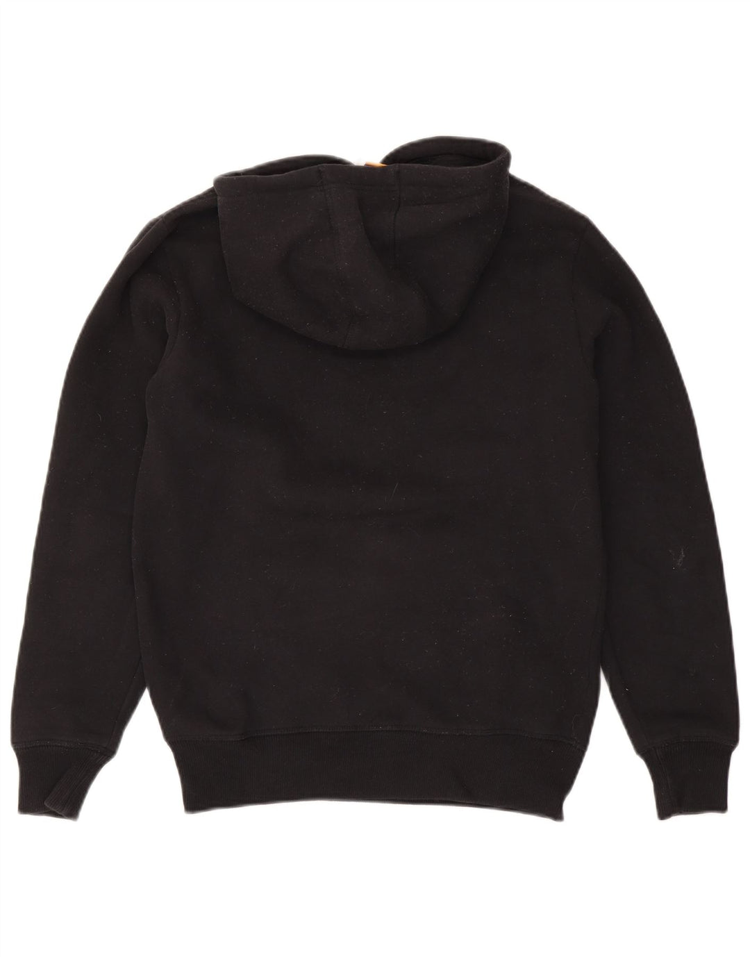 Ellesse Herren-Kapuzenpullover mit Grafik, Größe S, schwarze Baumwolle