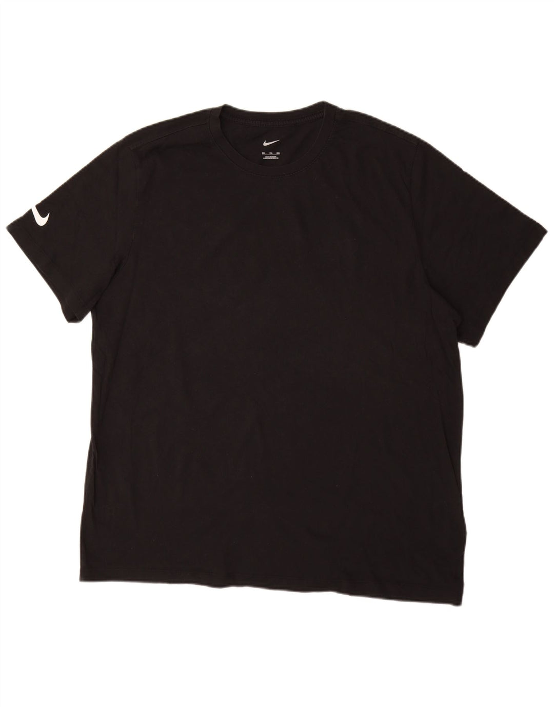 NIKE Herren T-Shirt Top 2XL Schwarz Baumwolle