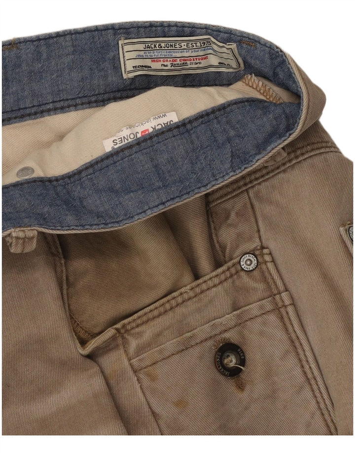 Jack & Jones Herren Straight Cargo Hose W34 L31 Braun