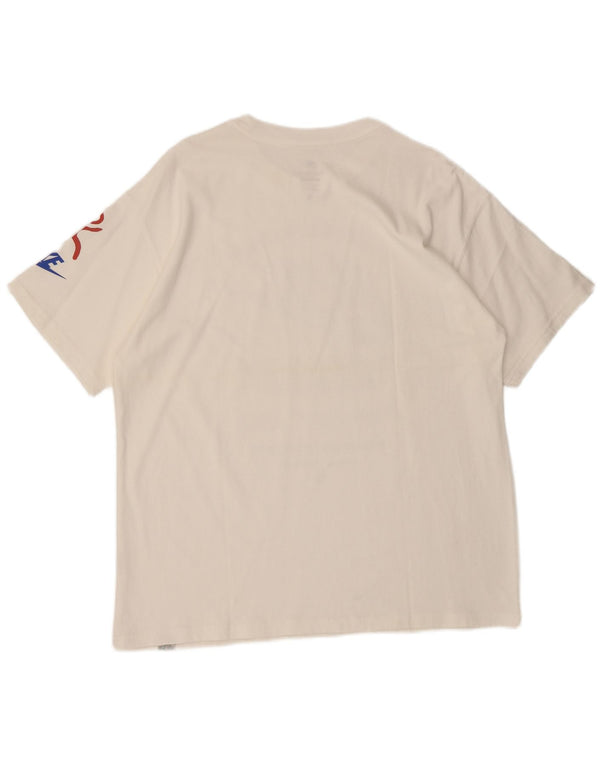 Nike Herren-T-Shirt mit Grafik, Größe L, Weiß