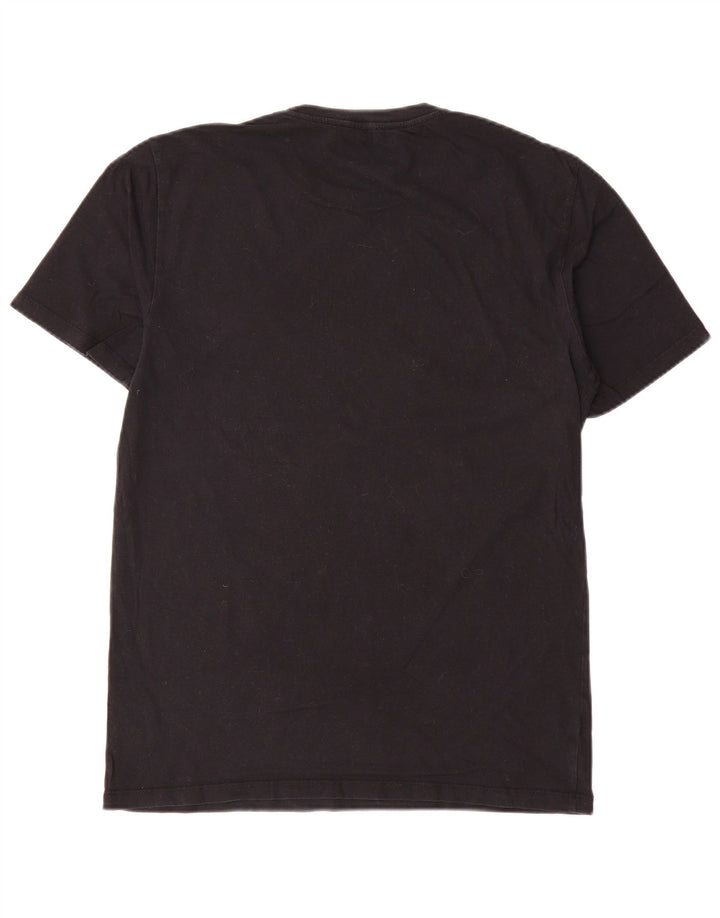 Reiss Herren T-Shirt Top Medium Schwarz