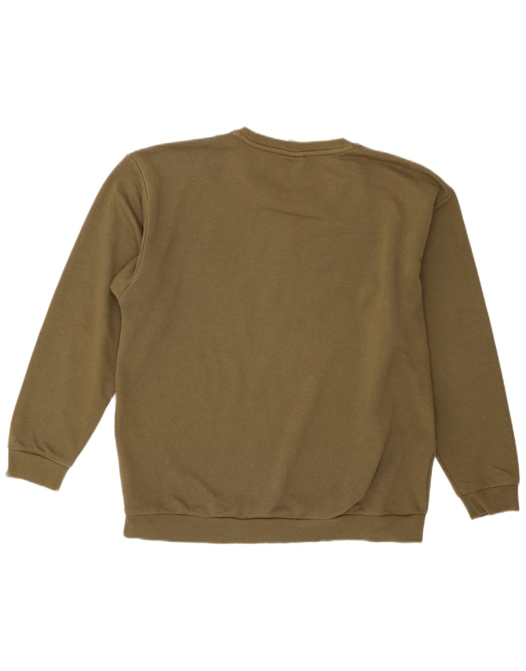 Puma Damen Grafik-Sweatshirt-Pullover UK 16 Large Khaki