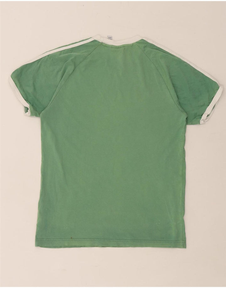 ADIDAS Herren T-Shirt Top mittelgrüne Baumwolle