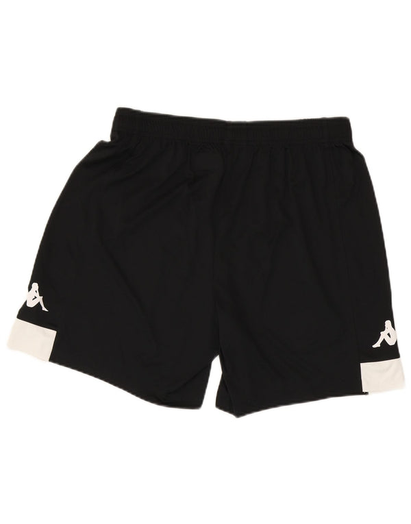 Kappa Boys FC Lorient Graphic Sport Shorts 13–14 Jahre XL Schwarz Farbblock