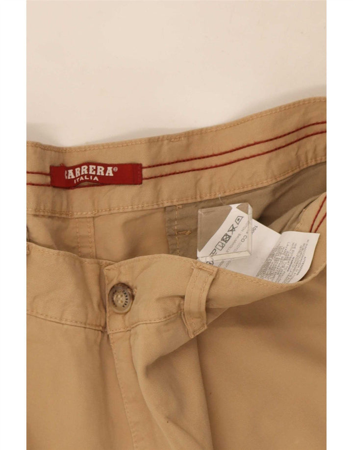 Carrera Herren 618 Cargoshorts W34 Large Beige Baumwolle