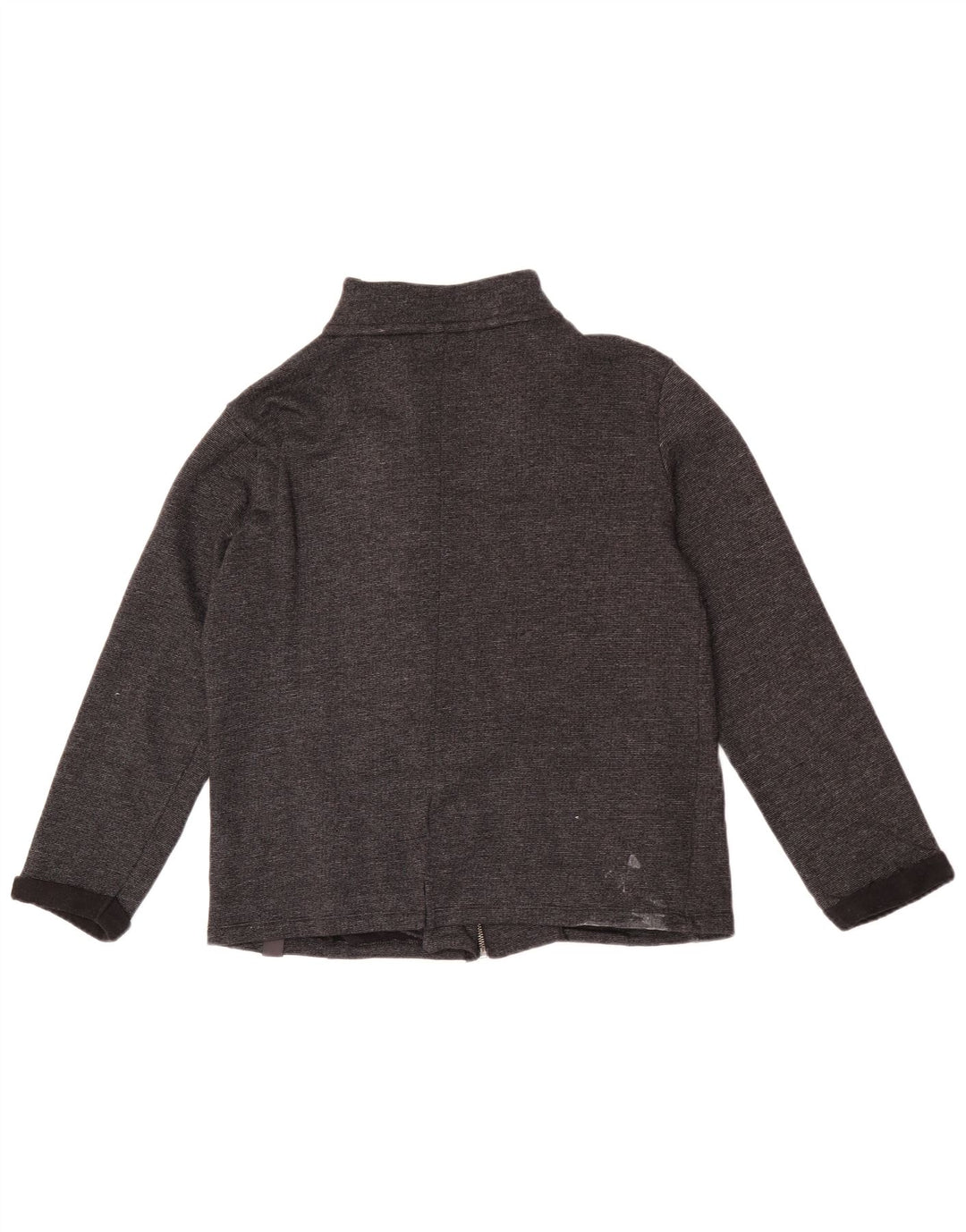 Freddy Damen-Trainingsanzug-Oberteil, übergroß, Jacke, Gr. 10, Größe S, Grau, Baumwolle