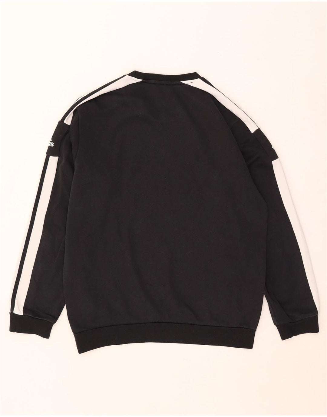 Adidas Herren Grafik-Sweatshirt-Pullover, mittelschwarz, Colourblock-Baumwolle