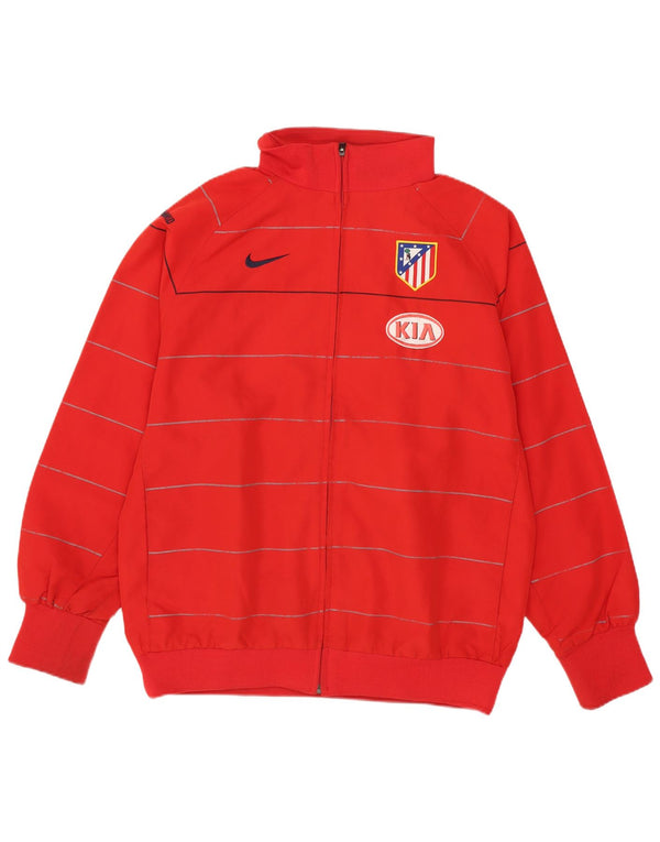 Nike Jungen Grafik-Trainingsanzug-Top-Jacke, 13–14 Jahre, XL, rot gestreift, Polyester