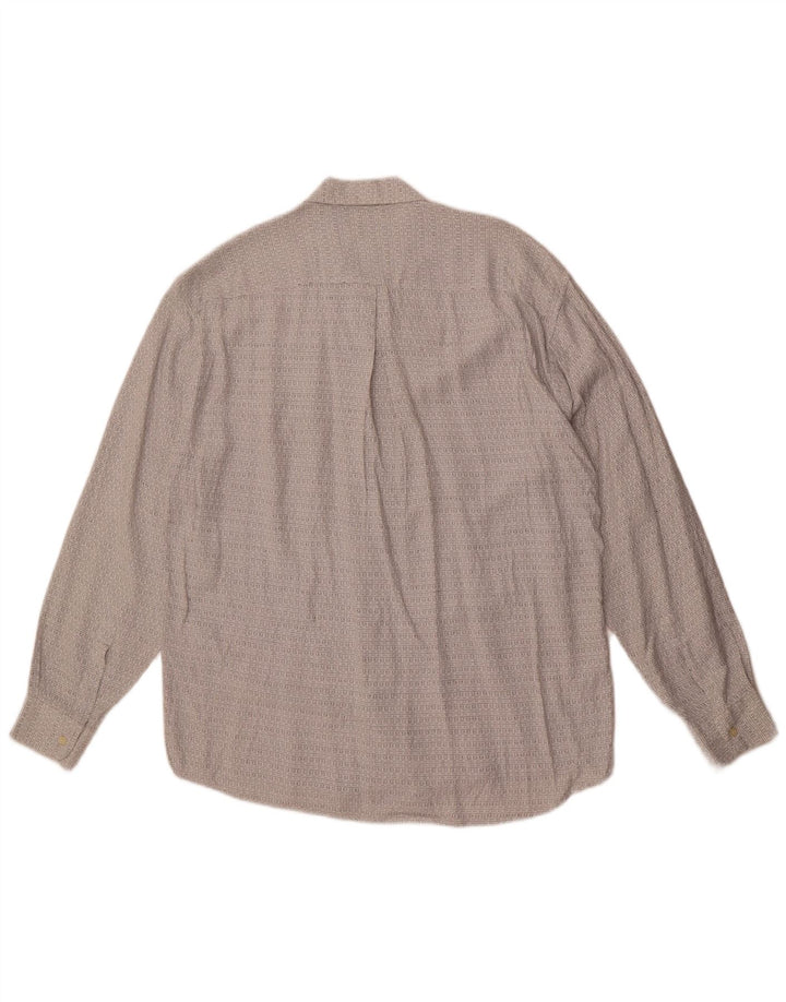 Mac Fashion Herrenhemd Mittelgrau gestreift