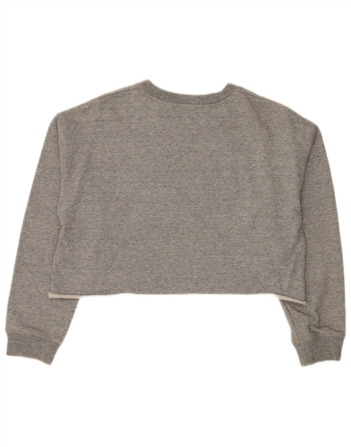 Levi's Damen-Sweatshirt mit übergroßem Grafikmotiv, Gr. 10, Größe S, Grau, Baumwolle