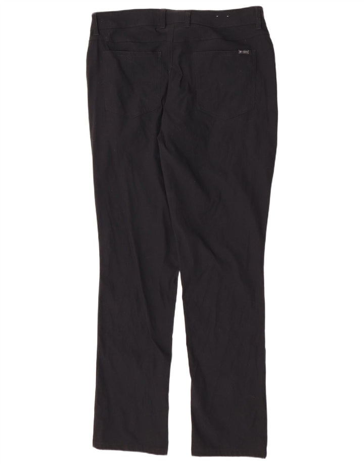 Columbia Herren-Freizeithose, normal, W34, L32, schwarzes Nylon