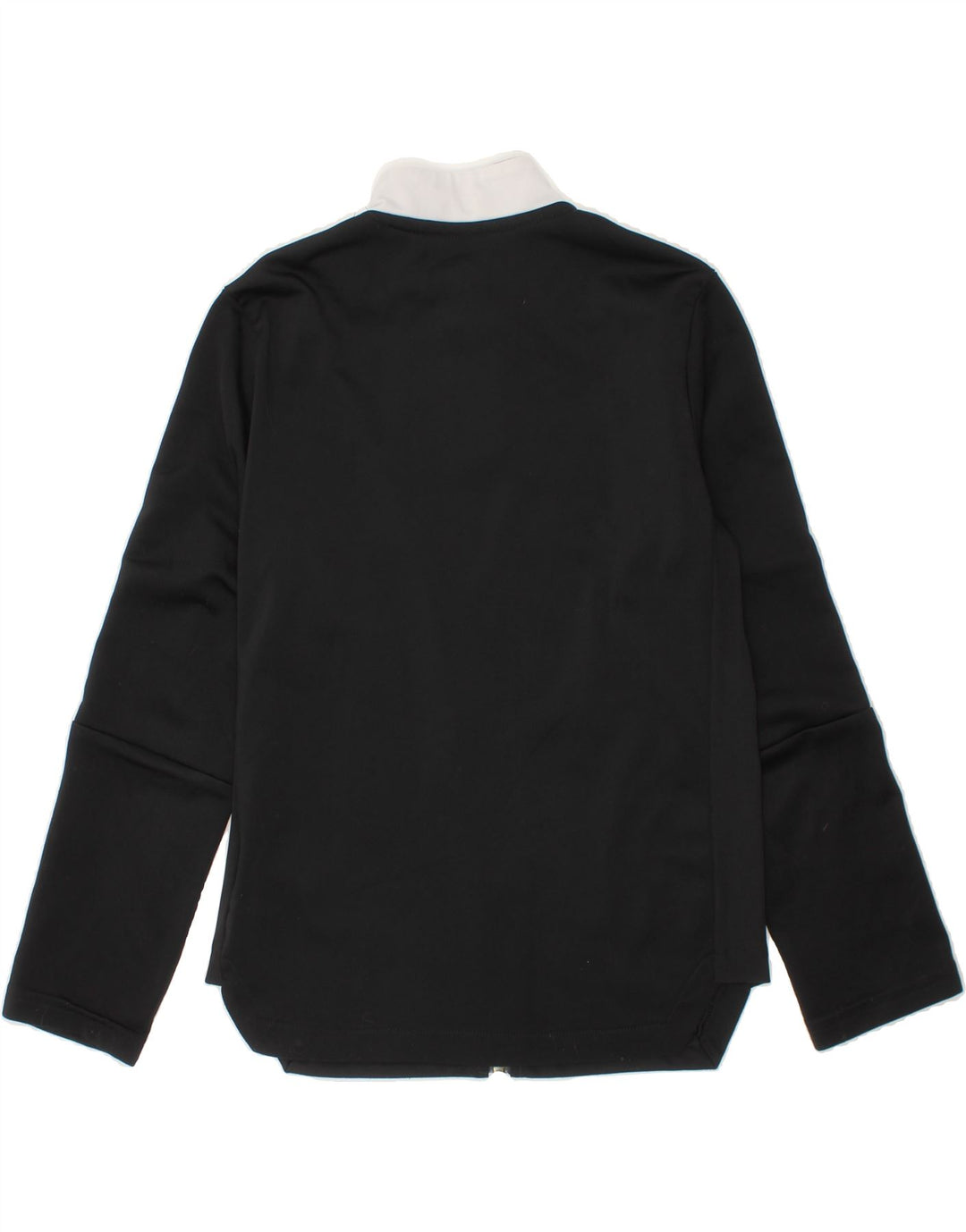 ADIDAS Boys Tracksuit Top Jacket 7-8 Years Black Polyester Vintage Adidas and Second-Hand Adidas from Messina Hembry 