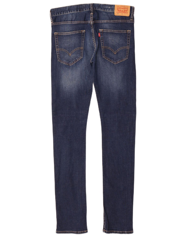 Levi's Mädchen 520 Tapered Jeans 15–16 Jahre W30 L33 Marineblaue Baumwolle
