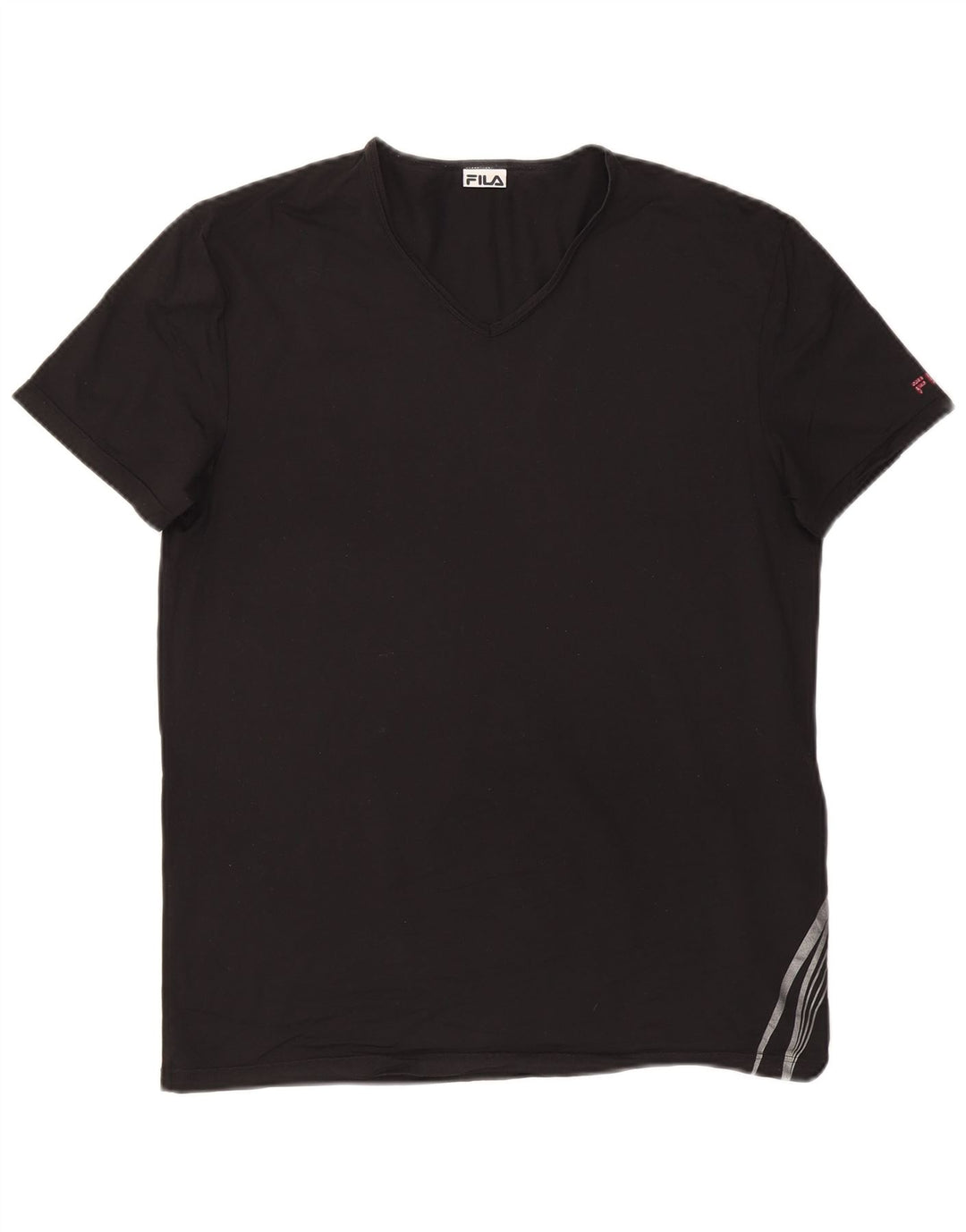 FILA Herren T-Shirt Top Large Schwarz