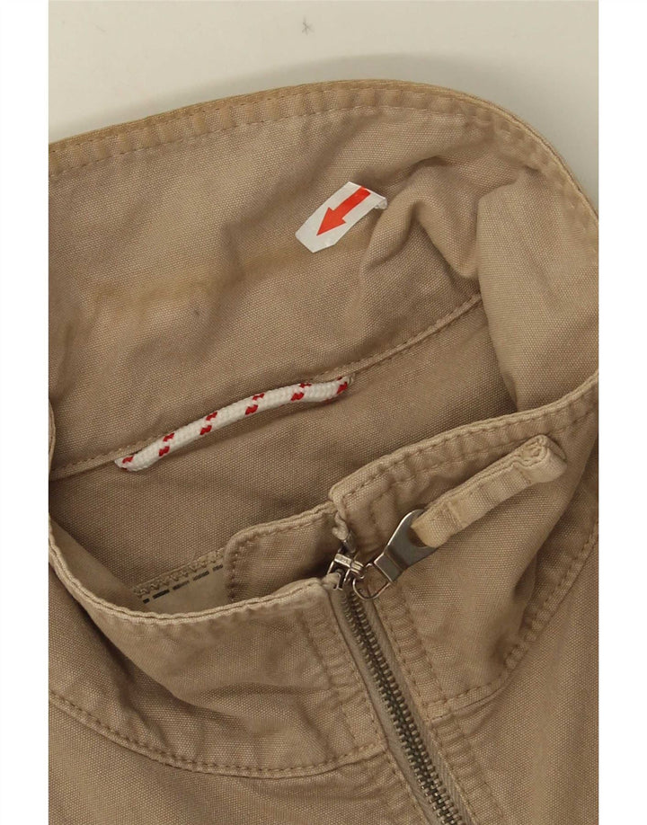Murphy & Nye Herren Bomberjacke UK 42 XL Beige Baumwolle
