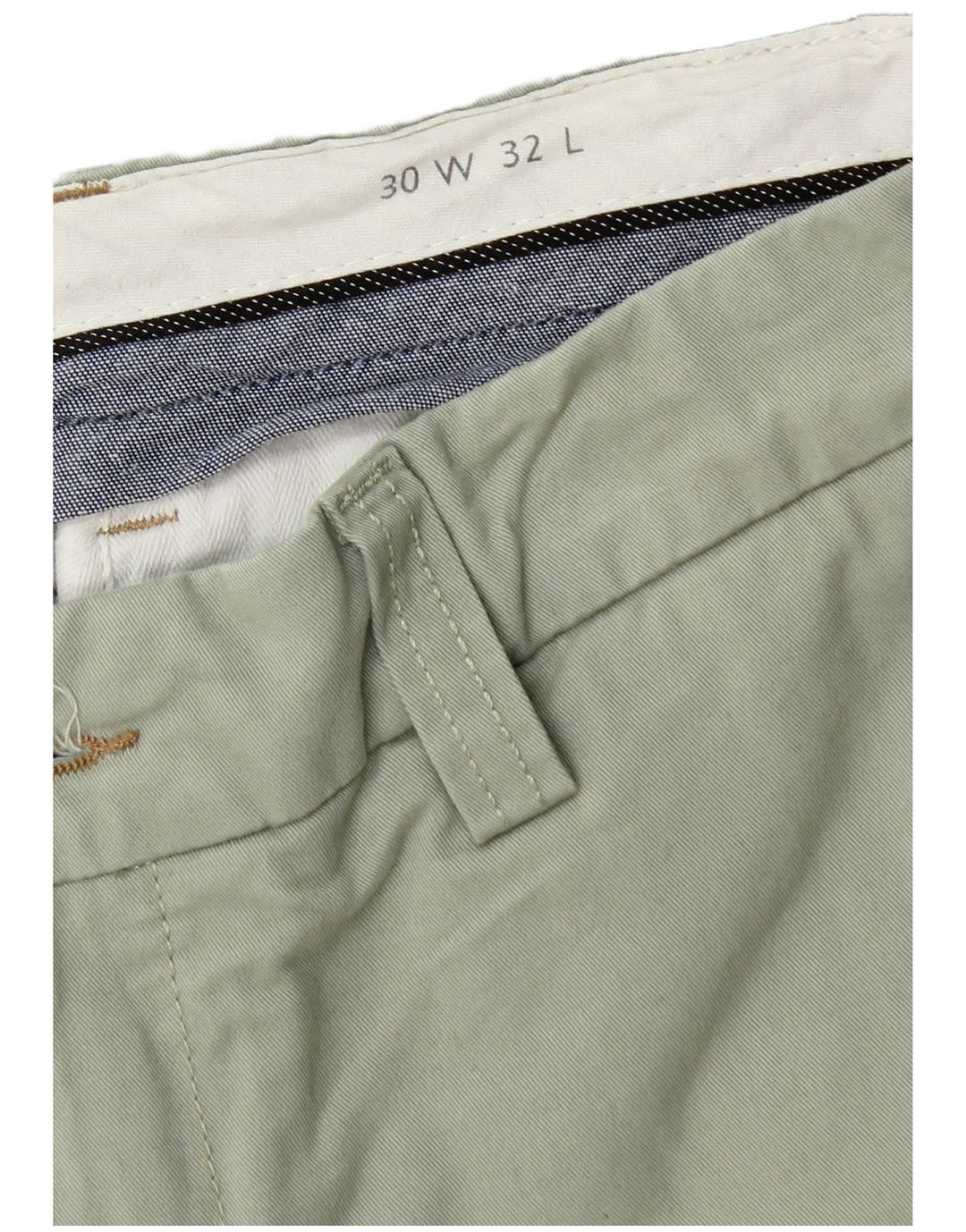 Jack Wills Herren-Chinoshorts W30 aus mittelgrüner Baumwolle