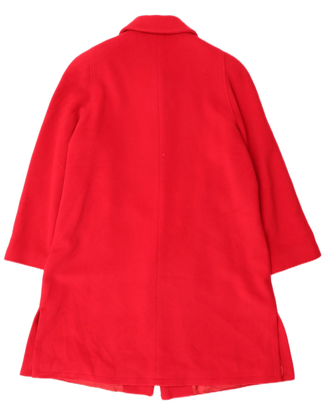 Vintage Damen Mantel IT 44 Mittelrote Schurwolle