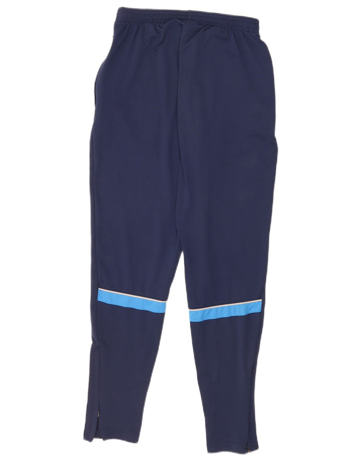 Nike Herren Dri Fit Trainingshose Mittelgroßes marineblaues Farbblock-Polyester