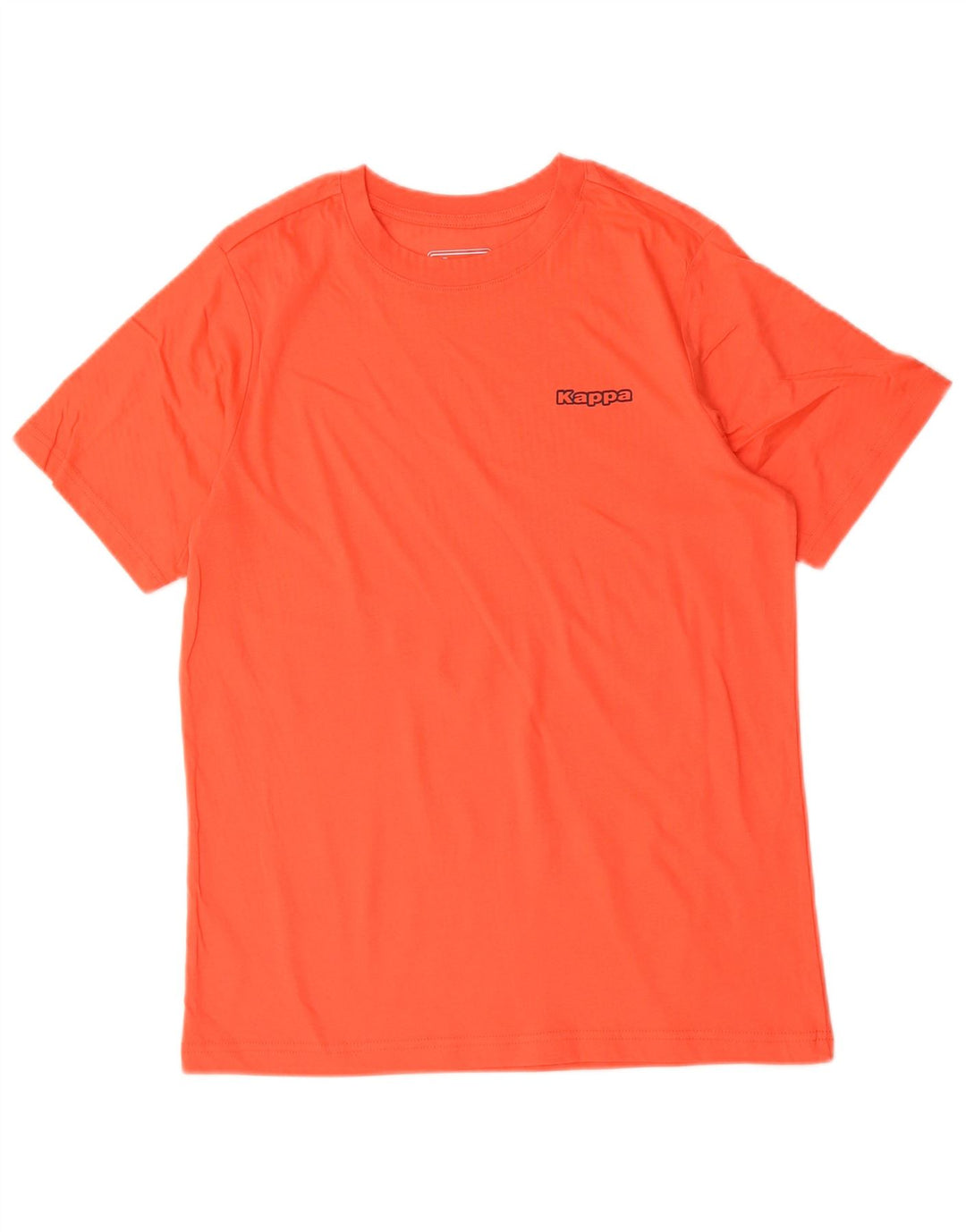 Kappa Herren T-Shirt Top Small Orange Polyester