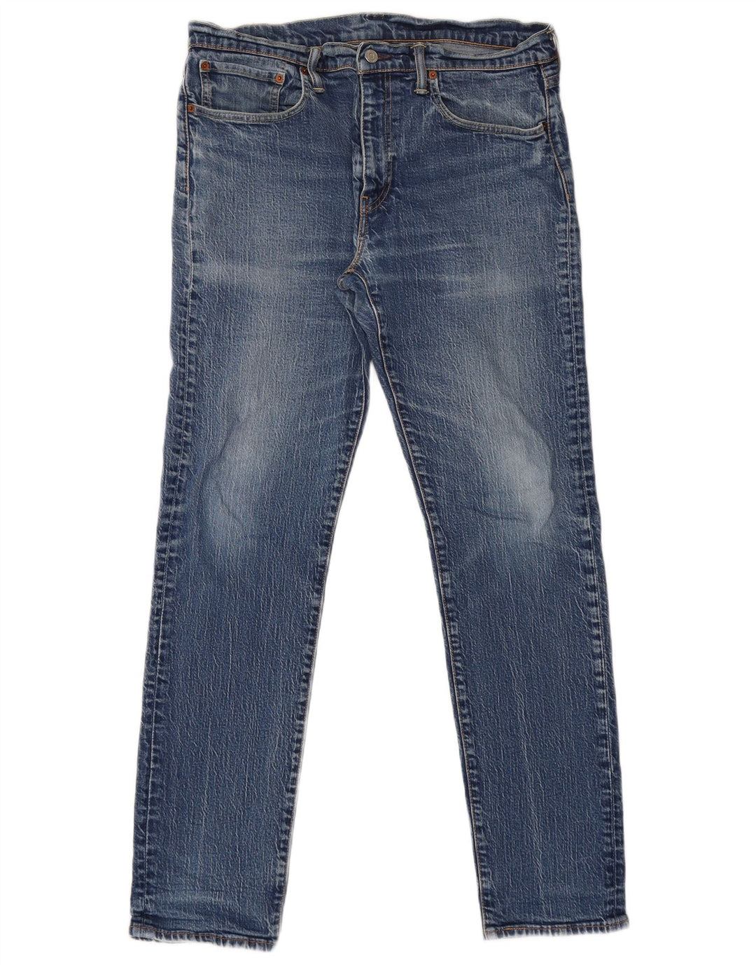Levi's Herren 502 Tapered Jeans W34 L34 Blaue Baumwolle