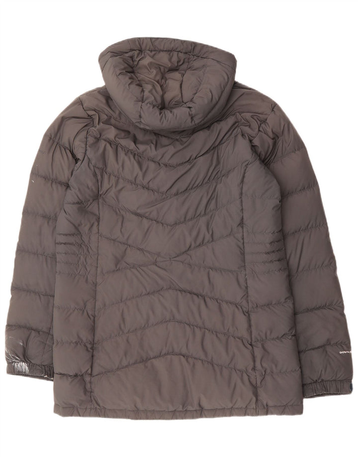 BERGHAUS Womens Hooded Padded Jacket UK 16 Large Grey Polyester