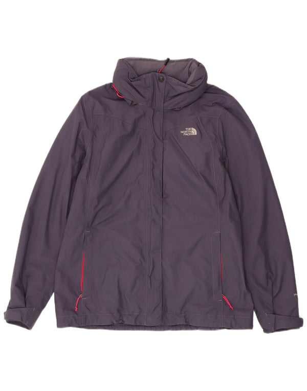 The North Face Damen-Windbreakerjacke mit Kapuze, UK 40, Größe L, lila, Nylon