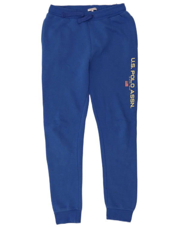 U.S. Polo Assn. Jungen-Trainingshose mit grafischem Muster, 12–13 Jahre, Blau