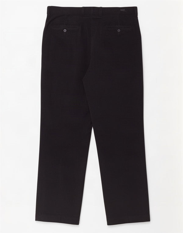 Gerade Cordhose für Herren von Marks & Spencer, Breite 36, Länge 31, Marineblau, Baumwolle