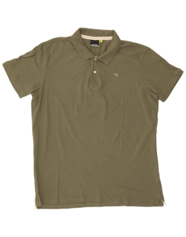 Diadora Herren Poloshirt 3XL Khaki