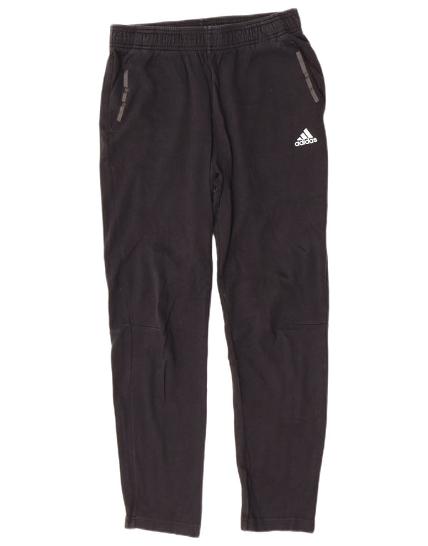Adidas Trainingshose für Jungen, 13–14 Jahre, schwarze Baumwolle