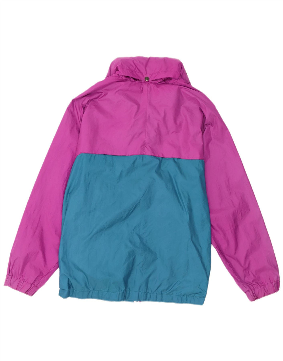 Brugi Herren-Trainingsanzug mit Kapuze, Jacke, Mittelrosa, Farbblock